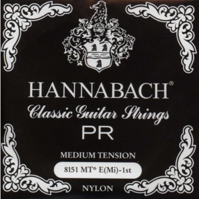 Abbildung von Hannabach Saiten für Klassikgitarre Seire 815 Medium Tension Silver Special (hochwertig, Allzweck Saite fast jedes Instrument, Gitarrensaiten klassische Gitarre, Made in Germany)