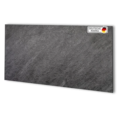 Abbildung von AS Country Stone Wandpaneele in Marmoroptik 60x120 cm PVC Wandverkleidung aus Kunststoffplatten für Küche, Bad &amp; mehr Küchenrückwand Platte Wandpaneel Darkstone
