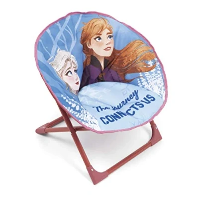 Abbildung von ARDITEX Runder Klappstuhl Frozen II, Kinderstuhl mit Mond, Ø 50 cm