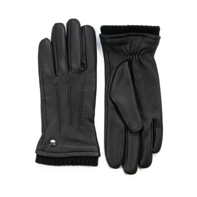 Abbildung von Hand Gewand by Weikert Harry Fingerhandschuh, Herren, Größe: 8, Schwarz