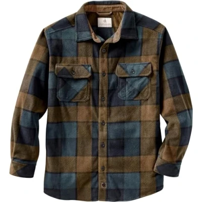 Abbildung von Legendary Whitetails Herren Navigator Fleece Hemd mit Knöpfen Button Down Shirt, Blue Moon Square, Large