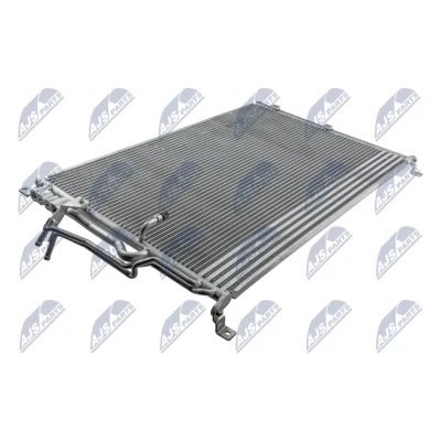 Abbildung von NTY CCS AU 004 Klimakondensator ohne Trockner Aluminium R134a AUDI: A8 D3 (4E2, 4E8) 4.2 TDI quattro, 4.0 6.0 W12 quattro