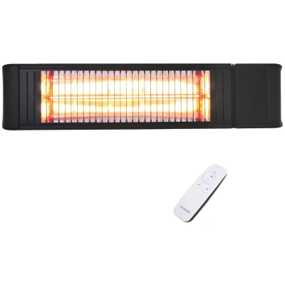 Abbildung von Vasner Heizstrahler &quot;Wand / Decke, schwarz, Teras X20&quot;, 2000 W, abgerundetes Design