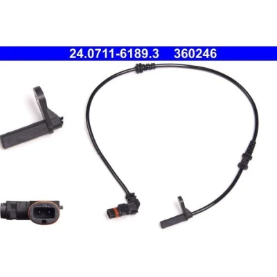 Abbildung von ATE 24.0711 6189.3 ABS Sensor 618 MERCEDES BENZ: C Klasse T modell, Limousine