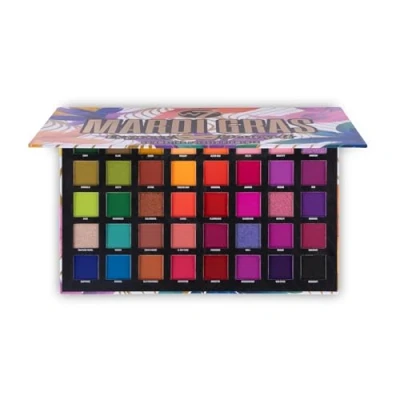 Abbildung von W7 Mardi Grass 40 Amazing Pressed Pigments Lidschatten Palette