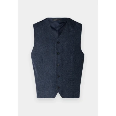 Abbildung von Jack &amp; Jones Premium Jprwinter Twill Waistcoat Weste, Herren, Größe: 48, Dark navy
