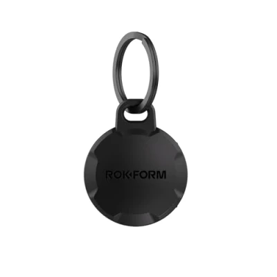 Abbildung von Rokform Airtag Halter, Hülle mit Schlüsselanhänger, kratzfeste, leichte Abdeckung, kommt Schlüsselring und Karabinerringbefestigung für Taschen, Gepäck, Rucksäcke, Haustiere mehr