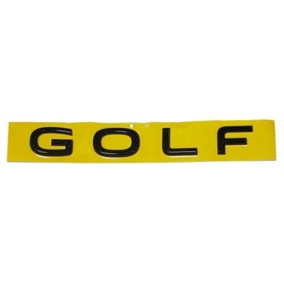 Abbildung von Volkswagen 5H0853687H041 Schriftzug Heckklappe Emblem Logo Aufkleber Buchstaben Modellbezeichnung, selbstklebend, schwarz
