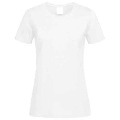 Abbildung von Stedman Classic Women T shirt Weiß Baumwolle Medium Damen