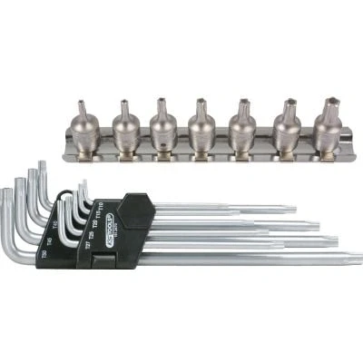 Abbildung von KS TOOLS 911.0470 Winkelschraubendrehersatz Chrom Vanadium Stahl Vierkant