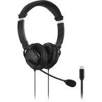 Abbildung von Kensington USB C HiFi Kopfhörer mit Mikrofon, Hochwertiger Stereosound, Einstellbares Mikrofon Geräuschunterdrückung (Noise Cancelling), Headset für Konferenzen, Calls oder Gaming, K97601WW
