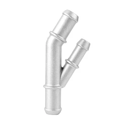 Abbildung von Kühlmittelflansch Stecker Ablaufschlauch, Kühlmittelrohr Y Flansch, 1J0121087E aus Aluminiumguss Flansch Passend für 1.8T 2000 2005