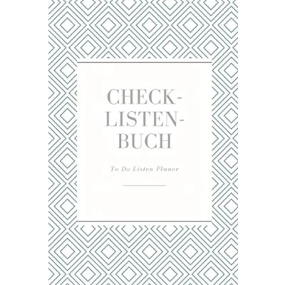 Abbildung von Checklisten Buch: To Do Listen Planer ca. A5 mit 100 + Seiten Titel &amp; Datum Perfekt zum Erledigen von Aufgaben Abhaken, Bucket Listen,