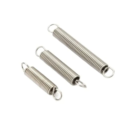 Abbildung von LATOOR 10 Stück Drahtdurchmesser 0,5 mm Zugfeder Außendurchmesser 5 Länge 15/20/25/30/35/40/45/50 Edelstahl mit Haken (Size : 50mm)