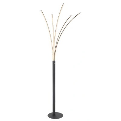 Abbildung von Lighting BIZZY Stehleuchte Metall schwarz matt, LED