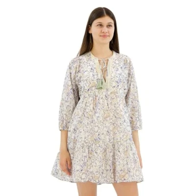Abbildung von Pepe Jeans Maisie Freizeitkleid, Damen, Größe: Medium, Ecru white