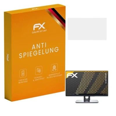 Abbildung von atFoliX Panzerfolie kompatibel mit Dell P2418HT Schutzfolie, entspiegelnde und stoßdämpfende FX Folie
