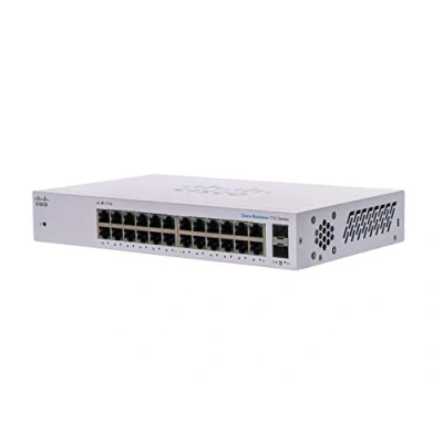 Abbildung von Cisco Business CBS110 24T D Unmanaged Switch 24﻿ GE Ports 2﻿ x﻿﻿ 1G SFP Shared Begrenzter Lebenszeitschutz (CBS110 D)