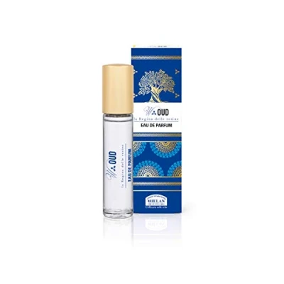 Abbildung von Helan, W Oud, Vrouwenparfum, Eau de Parfum Diep en Omhullend Intense Geur met Noten van Kardemom, Wierook, Pioenroos Saffraan Vrouwenparfum Hout, Amber Muskus, 10 ml, Made in Italy