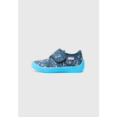 Abbildung von Superfit BILL Hausschuh darkblue/lightgreen für Kinder, Größe: 26, Dark blue/light green Schuhe