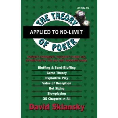 Abbildung von The Theory of Poker Applied to No Limit (The Series, Band 2)