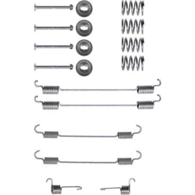 Abbildung von TEXTAR 97010100 Zubehörsatz, Bremsbacken DACIA: Duster SUV, Lodgy, Logan I MCV, RENAULT: Captur, Kangoo I, Clio 4 Schrägheck, PEUGEOT: 207 Schrägheck