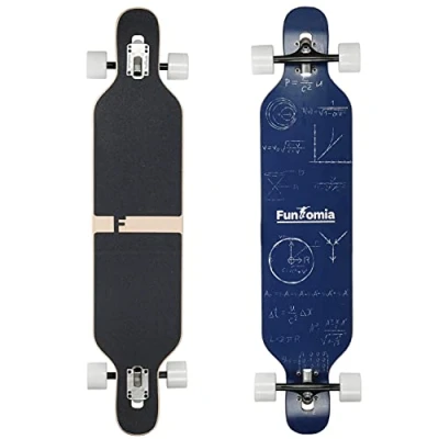 Abbildung von Flex1 bis 122kg Camber Longboard (Flex1 122kg, Mathe Ahornholz)