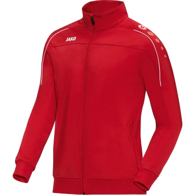 Abbildung von JAKO Classico Trainingsjacke für Kinder, Größe: 128, Rot