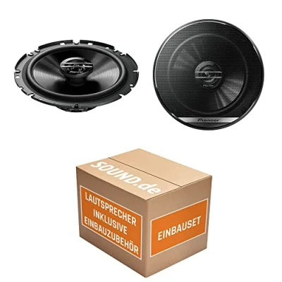Abbildung von VW Golf 3 Lautsprecher Pioneer TS G1732i 16cm Einbauset