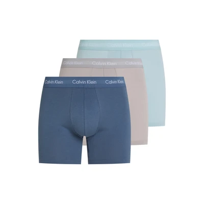 Abbildung von Calvin Klein Underwear Brief 3 PACK Panties, Herren, Größe: XL, Ash/vintage indigo/sterling blue