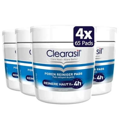 Abbildung von Clearasil 5 in 1 65 Ultra Reinigungspads, 4 Stück