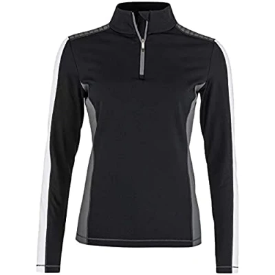 Abbildung von HEAD Damen Aster Midlayer Women SWEATSHIRTS, Schwarz/Weiss, L EU