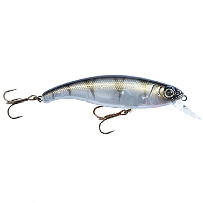Abbildung von Fox Rage Slick Stick SR 9cm 15gr Suspending 0 2,7m UV Striped Shiner (mit Rassel) Wobbler