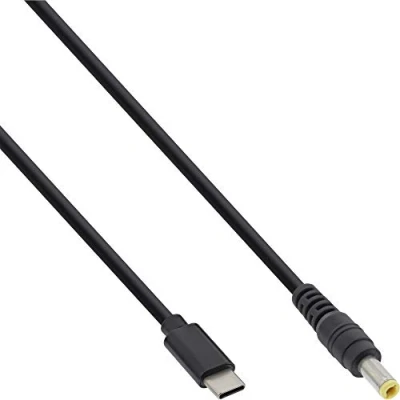 Abbildung von InLine® USB Typ C zu ASUS/Lenovo Notebook (rund) Ladekabel, 2m
