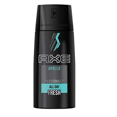 Abbildung von 3x AXE Deodorant/Bodyspray Men /0% Aluminium Apollo Sage &amp; Sandalwood scent 150ml