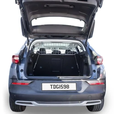 Abbildung von Travall Hundegitter Kompatibel Mit Volvo XC40 (2017 Jetzt) TDG1595 Fahrzeugspezifischer Kofferraumschutz, passgenau, Gepäckbarriere, Ladungsteiler, robuster, pulverbeschichteter Stahl