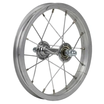 Abbildung von Roland Laufrad Vorderrad 12&quot; 1/2x1.75 Zoll 203 19 Stahl silber Festachse 16 L...