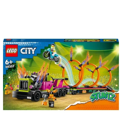Abbildung von LEGO CITY Stuntz Stunt Truck RING OF FIRE SET Baukästen &amp; Konstruktionsspielzeug für Kinder, Größe: One Size, Mehrfarben