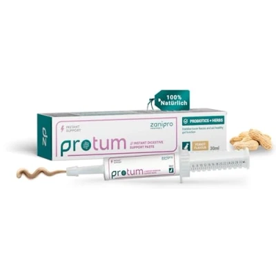 Abbildung von Zanipro Präbiotika Hund &amp; Probiotika Hund, Hunde Paste Tube für Darmkur, Durchfall, Magenschutz, Fester Weicher Stuhl, Verdauung, Probiotika, Darmflora Aufbau, Erdnussgeschmack 30ml