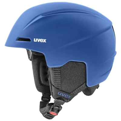 Abbildung von uvex viti Leichter Skihelm für Kinder individuelle Größenanpassung optimierte Belüftung Blue matt 51 55 cm
