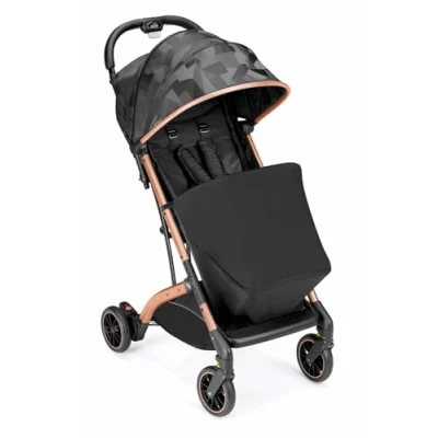 Abbildung von CAM Sport Kinderwagen Compass Schwarz Sportwagen, Kinderbuggy klappbar, Farbe:Schwarz