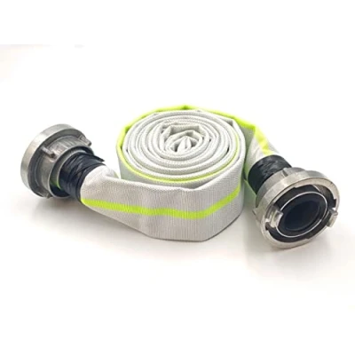 Abbildung von 2 Zoll C 52 5 Meter Industrieschlauch Feuerwehrschlauch Bauschlauch Flachschlauch Schlauch mit Storz Kupplung