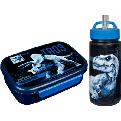 Abbildung von Scooli Lunchbox Brotdose &amp; Trinkflasche, Jurassic World, Kunststoff, (Set, 2 tlg), mit Trinkflasche
