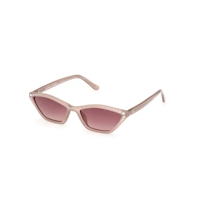 Abbildung von Guess by Marciano Damen GM00002 59T Gläser SONNENBRILLEN Plastik Beige Rot Cat Eye Normal Schattiert