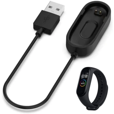 Abbildung von Ladegerät kompatibel mit Xiaomi Mi Band 4 USB Kabel Ladekabel Ersatz für Ladeadapter Ladestation Aufladekabel Adapter PHONILLICO