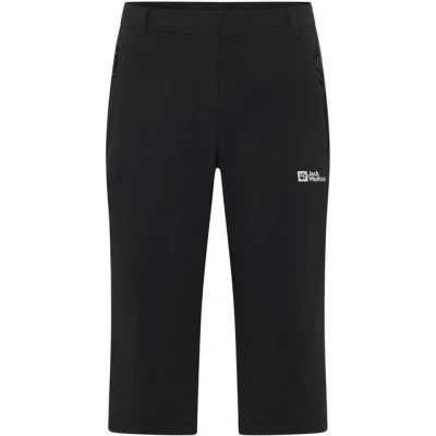 Abbildung von Jack Wolfskin Hikeout 3/4 Pants Sporthose, Damen, Größe: 44, Black