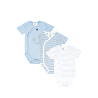 Abbildung von Stellou &amp; friends Kurzarm 3 PACK Body für Kinder, Größe: 86/92, Hellblau