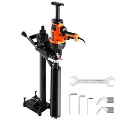 Abbildung von VEVOR Diamantkernbohrmaschine Kernbohrmaschine 2000W Kernbohrgerät 2 16cm