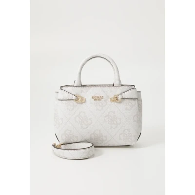 Abbildung von Guess Lorelei MINI Satchel Handtasche, Damen, Größe: One Size, Bone