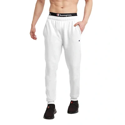 Abbildung von Champion Herren Powerblend Sweats Retro Jogger Pants, Weiß 549314, X Groß